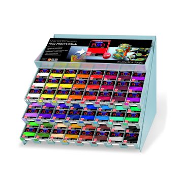 Display FIMO professional 24 Farben je 8 Stück. 85gr 1 Stück