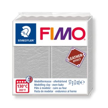 Fimo leather-effect taubengrau 57 gr 1 Stück