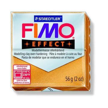 Fimo effect metallic gold 57 gr 1 Stück