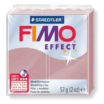 Fimo effect roségold pear 57 gr 1 Stück