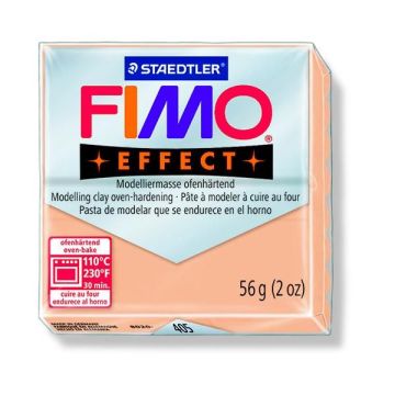 Fimo effect pfirsich pastell 57 gr 1 Stück