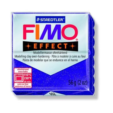 Fimo effect glitter lila 57 gr 1 Stück