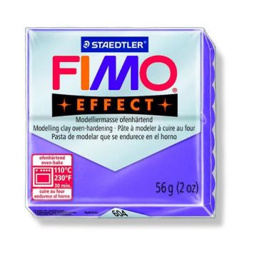 Fimo effect transparent lila 57 gr 1 Stück