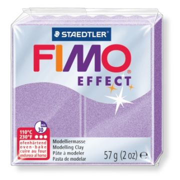 Fimo effect pearl lilac 57 gr 1 Stück
