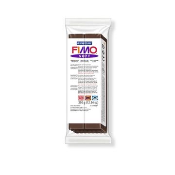 Fimo soft Großblock Modelliermasse schoko 350 gr. 1St F8022-75 4006608811457  