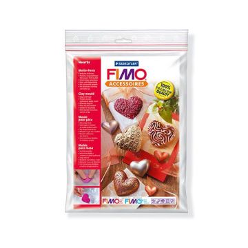 FIMO Motiv-Form Herzen 1 Stück