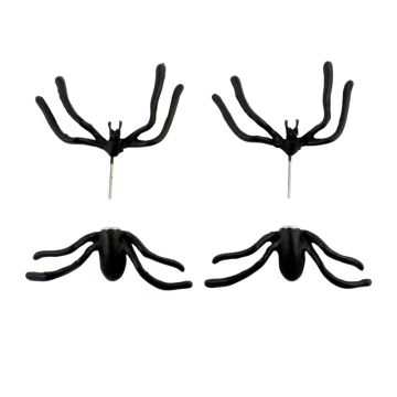 Ohrstecker Spinne schwarz