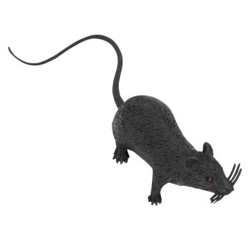 Anstecker Ratte schwarz