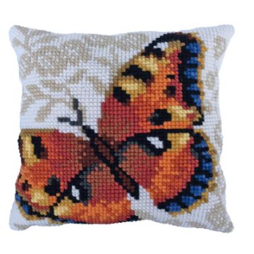 Ladybird Stickkissen Umbra Schmetterling 40x40 cm