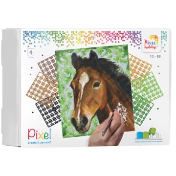 Pixel Pferd 20,3x25,4 cm 1 Stück