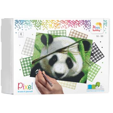 Pixel Panda 25,4x20,3 cm 1 Stück