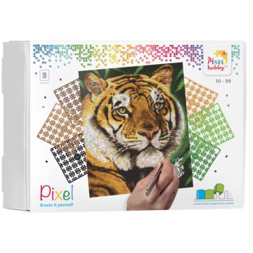 Pixel Tiger 30,5x38,1 cm 1 Stück