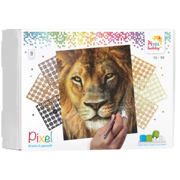 Pixel Löwe 30,5x38,1 cm 1 Stück
