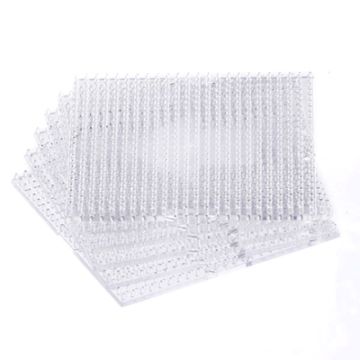 Pixel Grundplatte klein transparent 6x6 cm