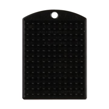 Pixel Medaillon schwarz