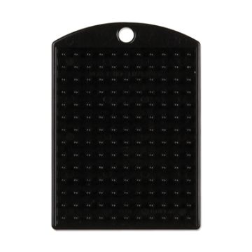 Pixel Medaillon schwarz 1 Stück
