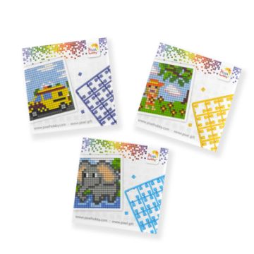 Pixel Mini Büchlein 3er-Set