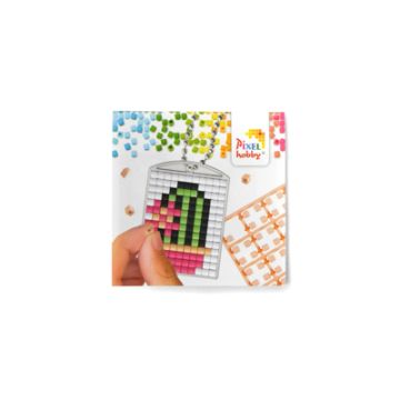 Pixel Mini Büchlein Medaillon Süß 1 Stück