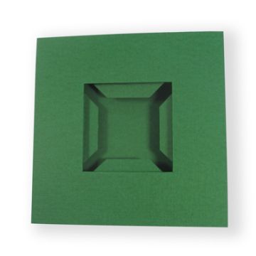 Pixel Karte doppelt grün 1 Set = 4 Stück.