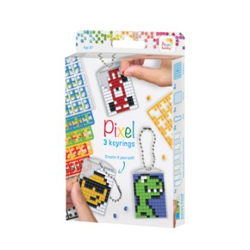 Pixel Medaillon Set Jungs 1 Stück
