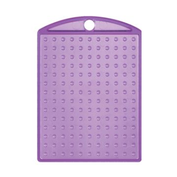 Pixel Medaillon violett