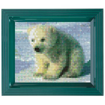 Pixel Geschenkverpackung Eisbär 1 Stück