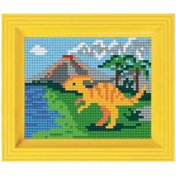 Pixel Geschenkverpackung Dino 1 Stück