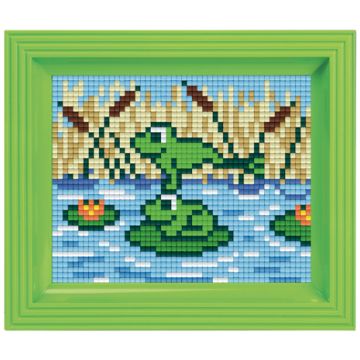 Pixel Geschenkverpackung Frosch 1 Stück