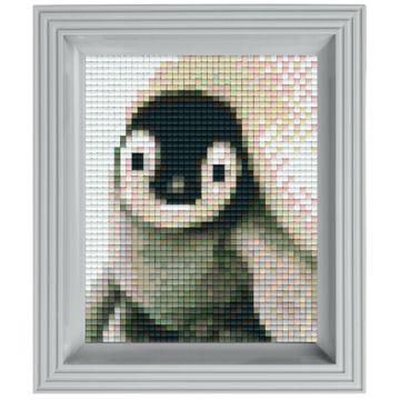 Pixel Geschenkverpackung Pinguin 1 Stück
