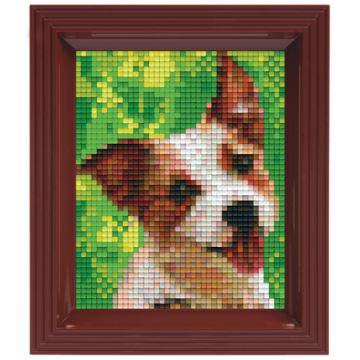 Pixel Geschenkverpackung Hund 1 Stück