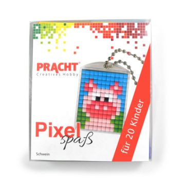 Pixel Set für 20 KinderMotive Schwein 1 Set