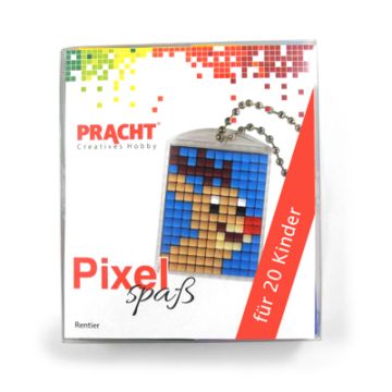 Pixel Set für 20 KinderMotive Rentier 1 Set