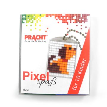Pixel Set für 10 Kinder Motiv Hund 1 Set