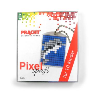 Pixel Set für 10 Kinder Motiv Delfin 1 Set