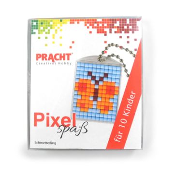 Pixel Set für 10 Kinder Motiv Schmetterling 1 Set