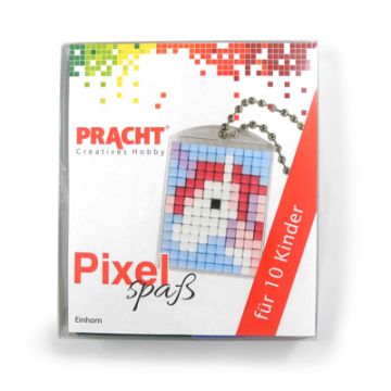 Pixel Set für 10 Kinder Motiv Einhorn 1 Set