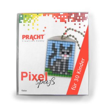 Pixel Set für 30 KinderMotive Katze 1 Set