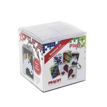 Pixel Bastelset 53 6 Medaillons / Einhorn