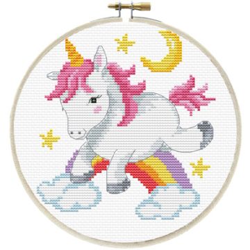Ladybird Stickset Einhorn-Frolic Ø 15,2 cm