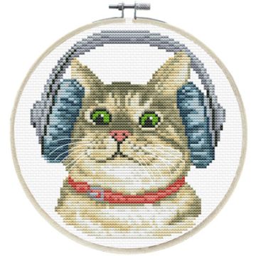 Ladybird Stickset DJ-Kitty Ø 15,2 cm