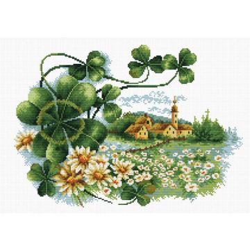 Ladybird Stickset Landschaft Klee 35x25 cm