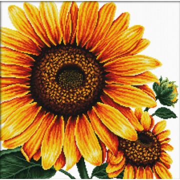 Ladybird Stickset Sonnenblume 40 x 40 cm