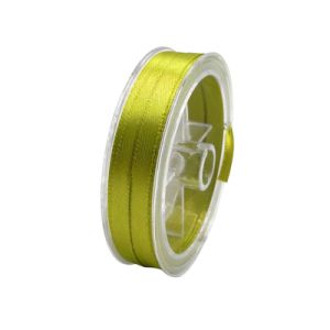 Satin Band oliv 10 mm 1 Spule = 10 m 1685-10211 4016490857495  