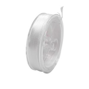 Satin Band weiß 6,5 mm 1 Spule = 10 m 5St 1685-65111 4016490856030  