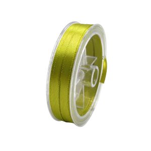 Satin Band oliv 6,5 mm 1 Spule = 10 m 5St 1685-65211 4016490856085  