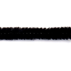 Chenille Draht extra flauschig schwarz 9x500 mm 10 St 4597-09297 4016490729549  