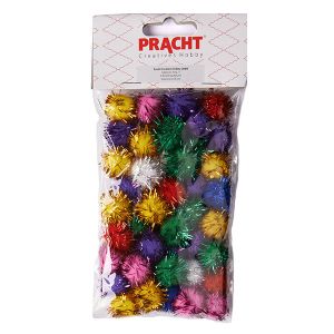 Pompons Glitter Mix 20 mm 40 St 5439-20517 4016490  