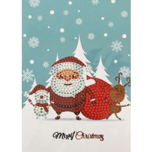 Diamond Painting Grußkarte Merry Christmas 18x13 cm 6026-18261 4016490892083  