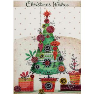 Diamond Painting Grußkarte Merry Christmas 18x13 cm 6026-18321 4016490892144  