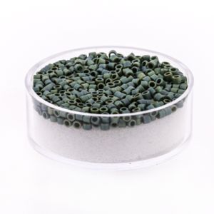 hochw. jap. Delica Beads green luster matt 2,2 mm 4 gr 9664-1084 4016490533306  